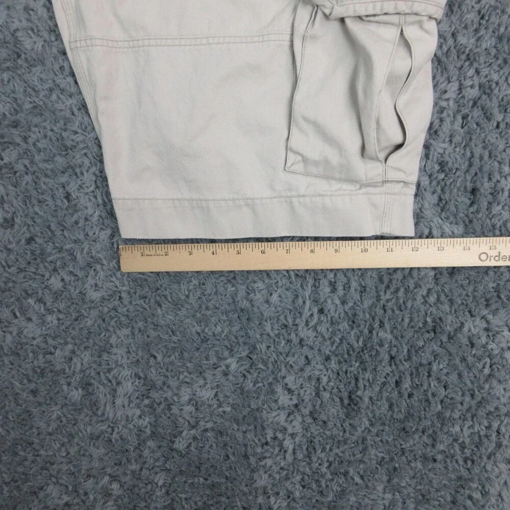 Polo Ralph Lauren Shorts Mens 36 Khaki Cargo Classic Polo Chino Pockets 34x10*